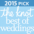 The Knot best of weddings award for Queen of Hearts Catering
