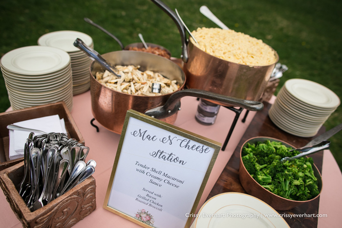 Creative Philadelphia food Stations - Mac and Cheese Station