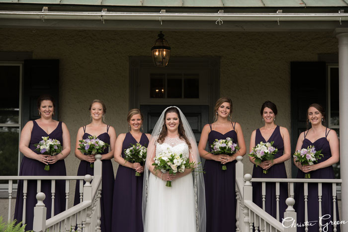 Bridal Party Photos Around Venue