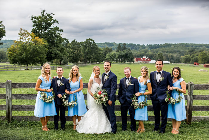 Shannon & John’s Classic Wedding at Springton Manor Farm