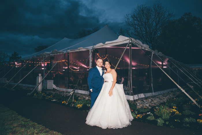 Roses and Ol’ Blue Eyes’ Tunes: Nikki and James’ Wedding at Springton Manor Farm