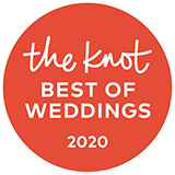 The Knot Best of Weddings 2020 award